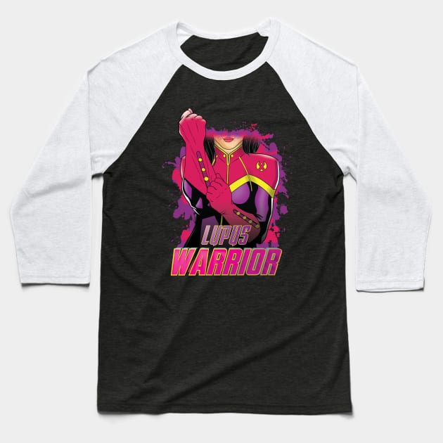 Lupus Warrior Baseball T-Shirt by ElTope5